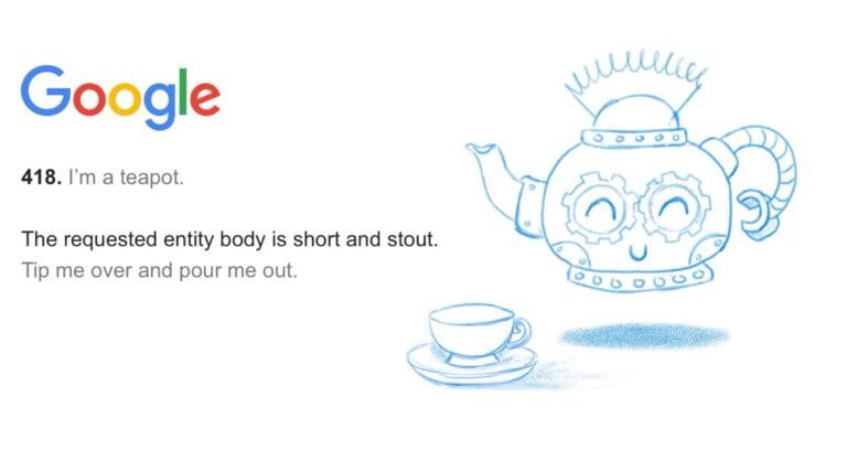 418 I’m a teapot 에러