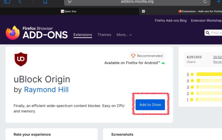 iPadOS에서 파이어폭스, 크롬 확장 기능을 사용할 수 있게 해준다는 Orion Browser 후기